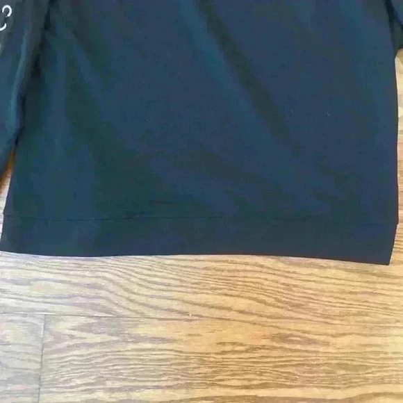 Grommet Laced Cropped Sweatshirt Size Small - Picture 4 of 6